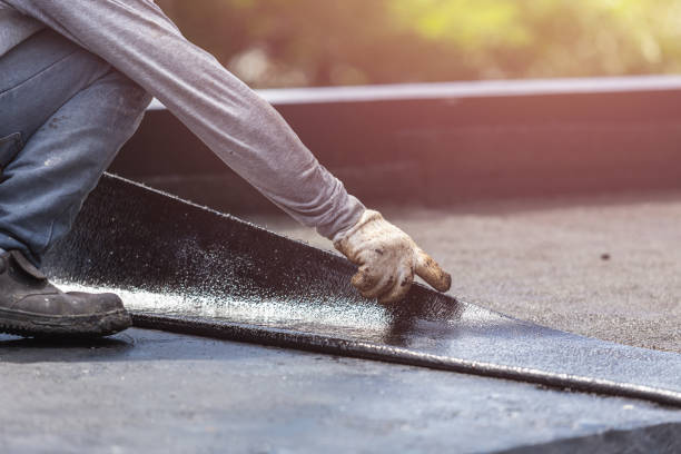 Professional Waterproofing technician working in Cloverdale, IN
